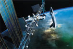 SAS air sampler in space with NASA